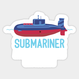 Submariner Definition Pigboat Submersible Nuclear Uboat Sticker